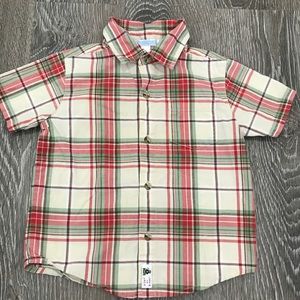 Janie and Jack Plaid Shirt for Boys